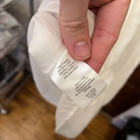 Heartloom Women's size XS Giovanna Dress NWOT's Cond. White $139 - Picture 13 of 15